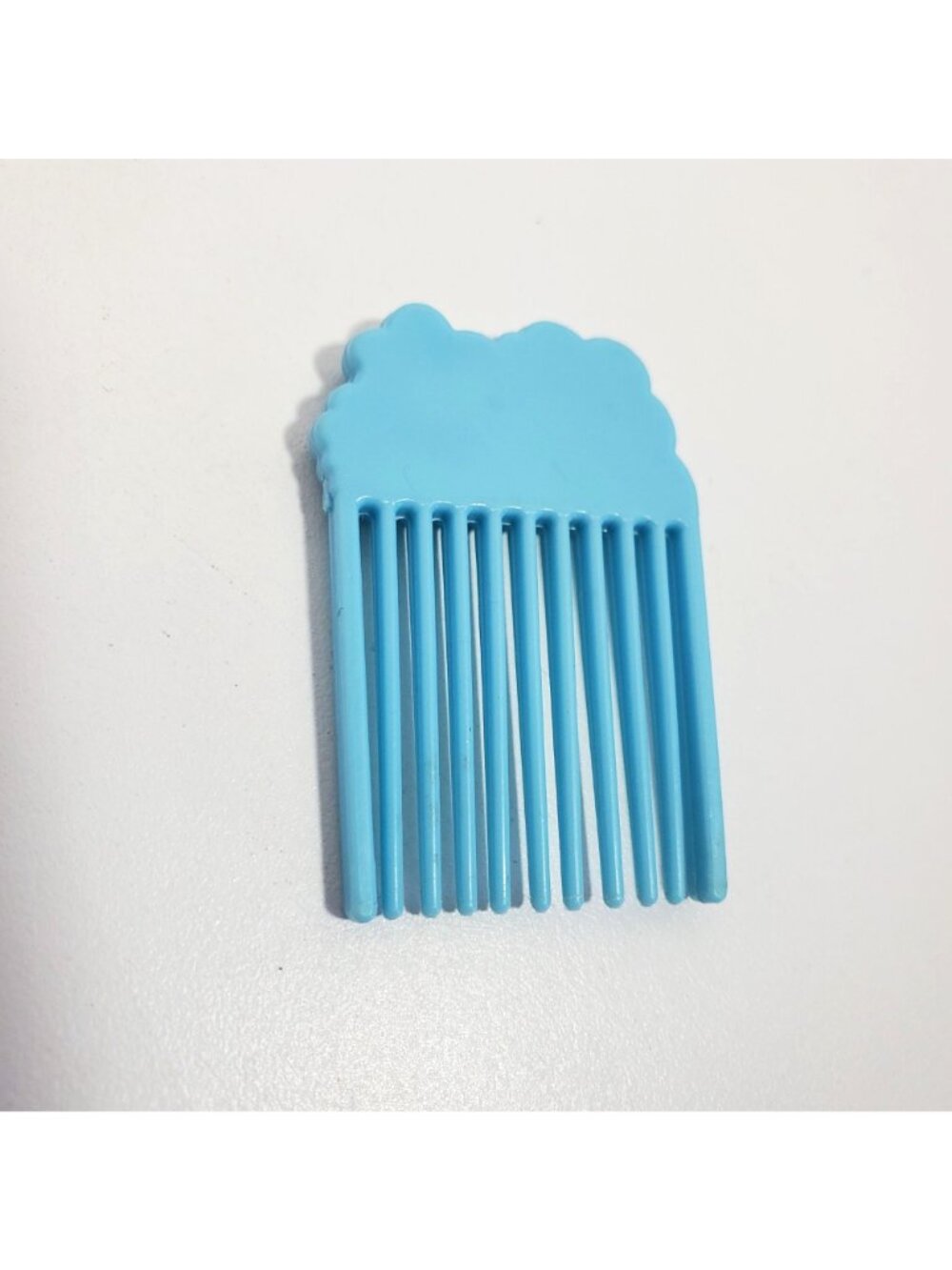My Little Pony Lily Flutter Comb Pick G1 Blue Yellow Flowers Vintage 80s - Picture 2 of 7
